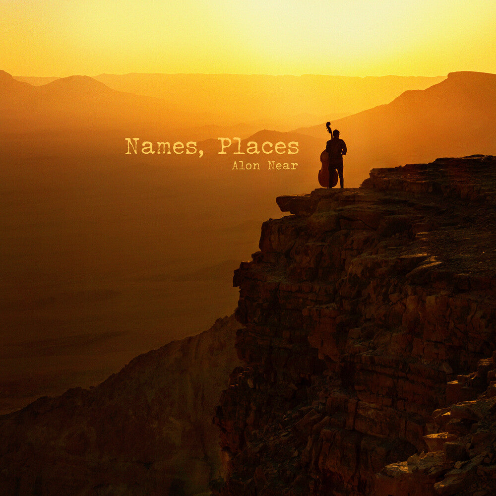 the album cover for Alon Near - Names Places [Digipak]