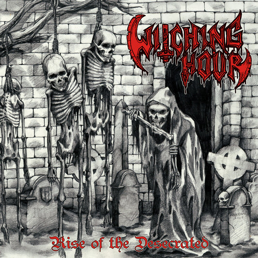 the album cover for Witching Hour - Rise Of The Desecrated (Uk)