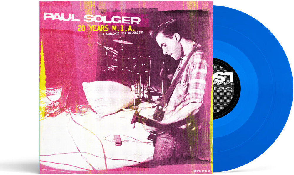the album cover for Paul Solger - 20 Years M.I.A.