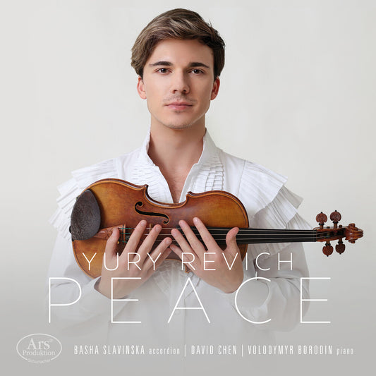 the album cover for Yury Revich - Peace