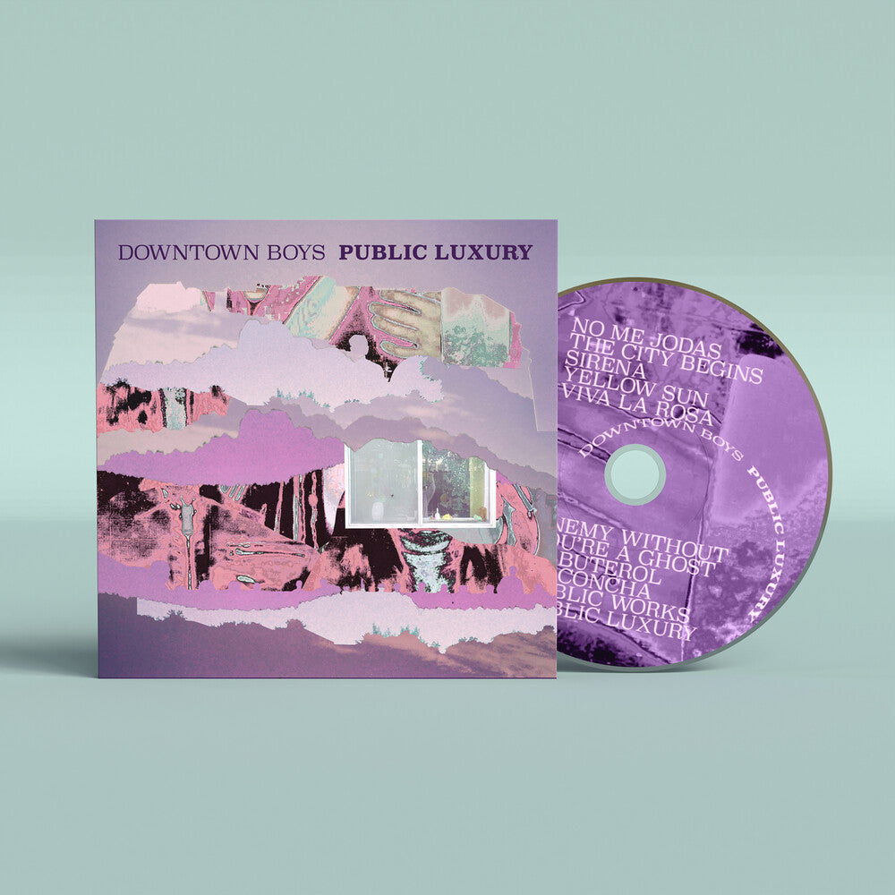 the album cover for Downtown Boys - Public Luxury [Digipak]