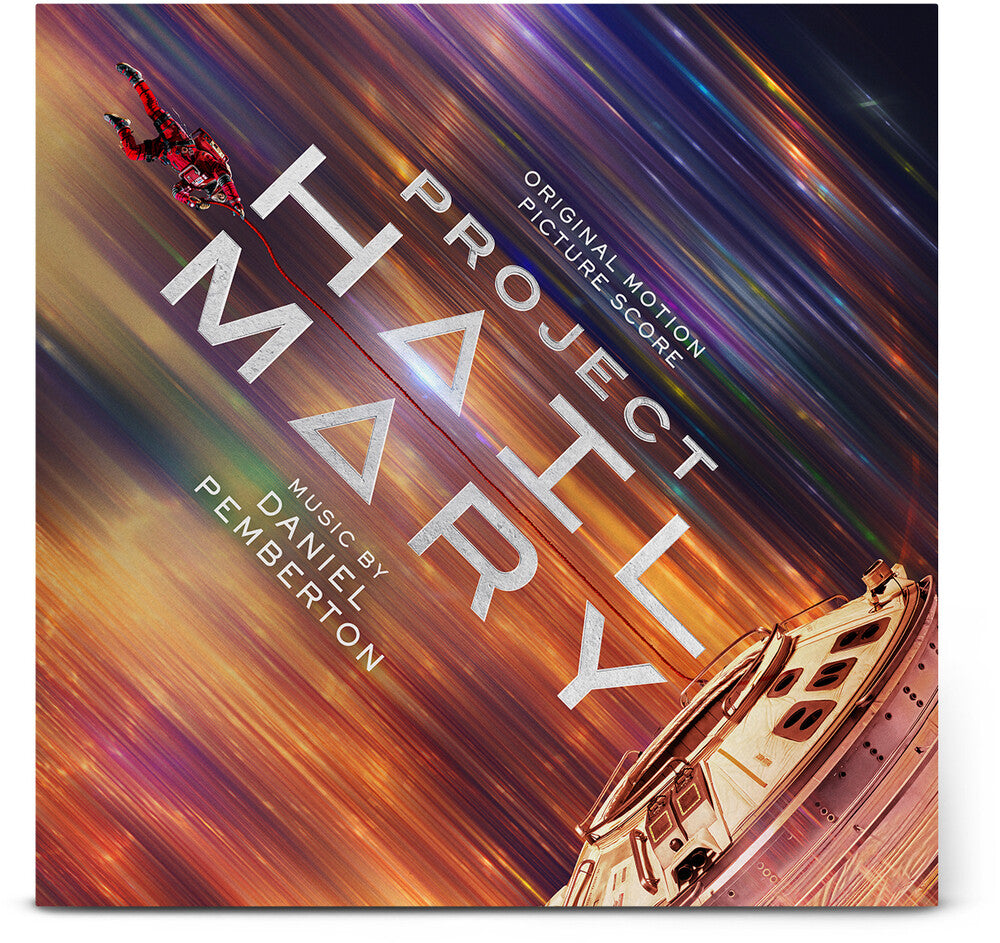 the album cover for Daniel Pemberton - Project Hail Mary (Original Motion Picture Score) [Crystal Clear Translucent]