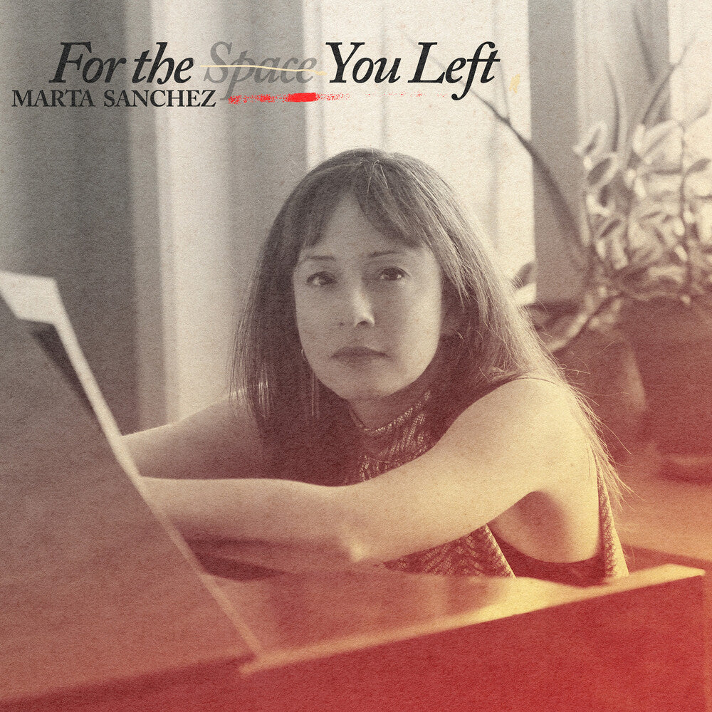 the album cover for Marta Sanchez - For The Space You Left