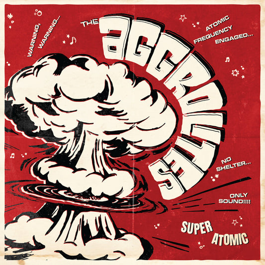 the album cover for Aggrolites - Super Atomic