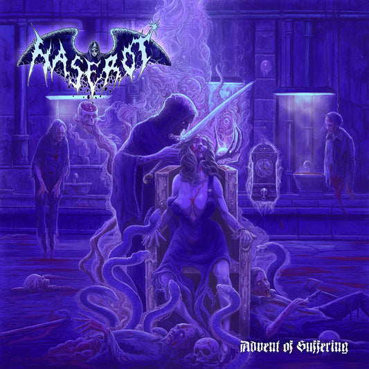 the album cover for Haserot - Advent Of Suffering