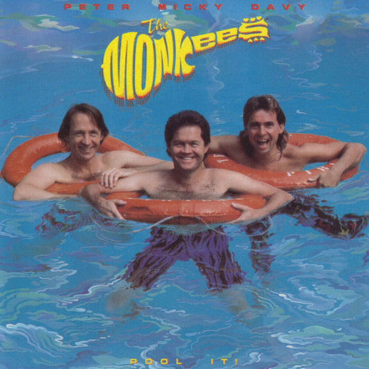 the album cover for Monkees - Pool It (Aqu) [Colored Vinyl] [Limited Edition] [180 Gram] (Aniv)