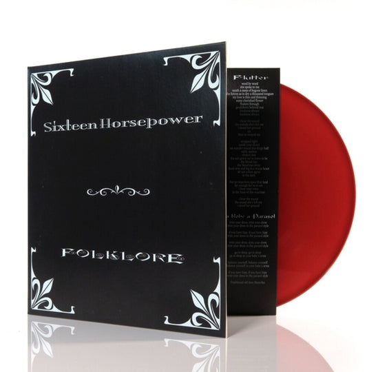 the album cover for 16 Horsepower - Folklore [Colored Vinyl] [Limited Edition] (Red)