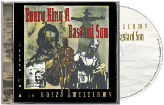 the album cover for Rozz Williams - Every King A Bastard Son