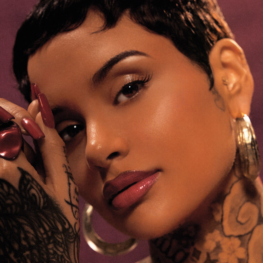 the album cover for Kehlani - Kehlani [Marble Violet]