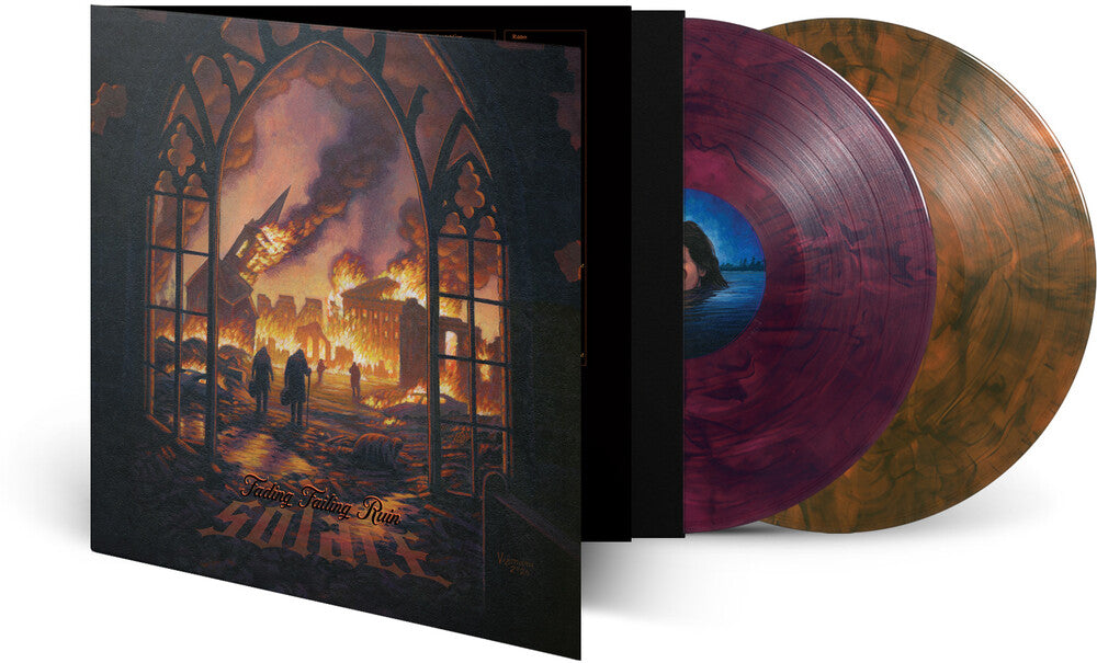 the album cover for Solace - Fading Failing Ruin (Blk) [Colored Vinyl] (Gate) [Limited Edition]