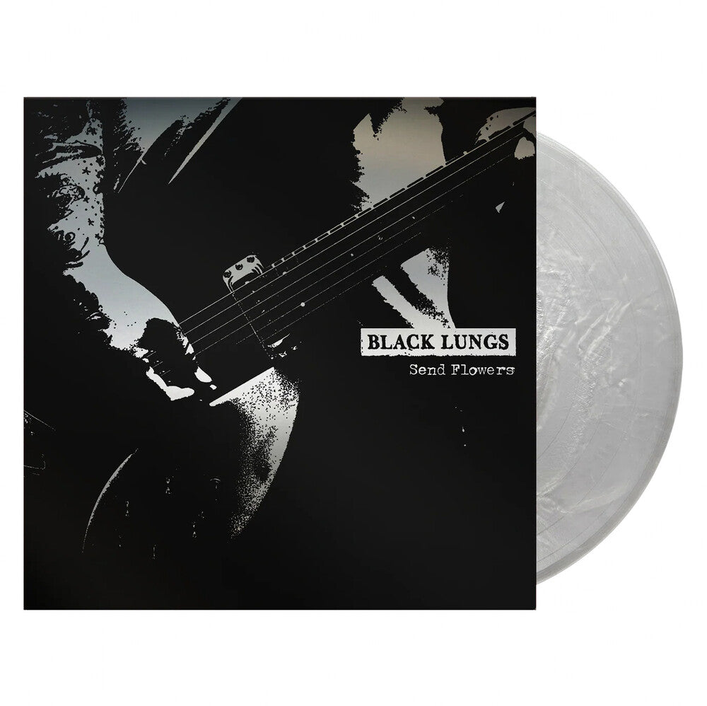 the album cover for Black Lungs - Send Flowers [Colored Vinyl] (Slv) (Aniv)