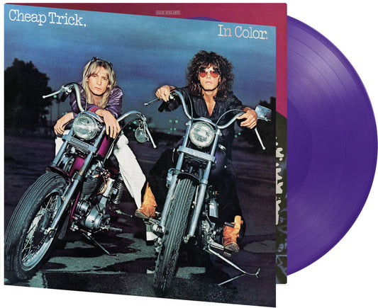 the album cover for Cheap Trick - In Color [Purple 180g]