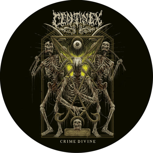 the album cover for Centinex - Crime Divine [Limited Edition] (Pict)