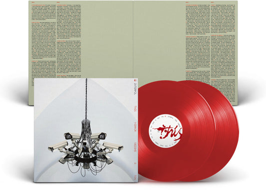 the album cover for Interpol - This Mirror Weighs a Ton [Indie Exclusive Transparent Red]