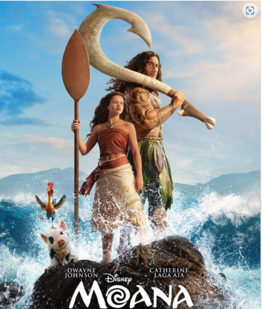 the album cover for Various Artists - Moana (Live Action) (Original Motion Picture Soundtrack)