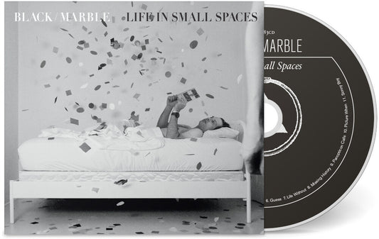 the album cover for Black Marble - Life in Small Spaces