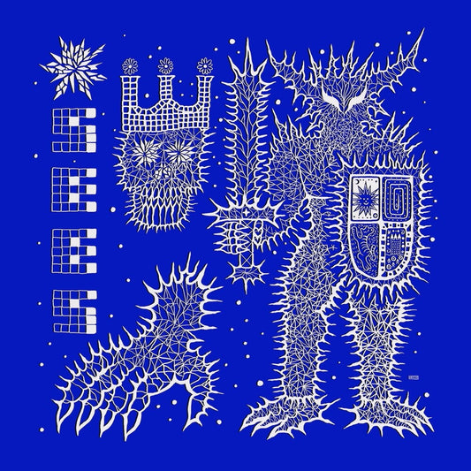 the album cover for Osees - Off Course (limited/electric Blue Vinyl)