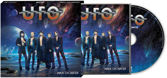 the album cover for UFO - Walk on Water