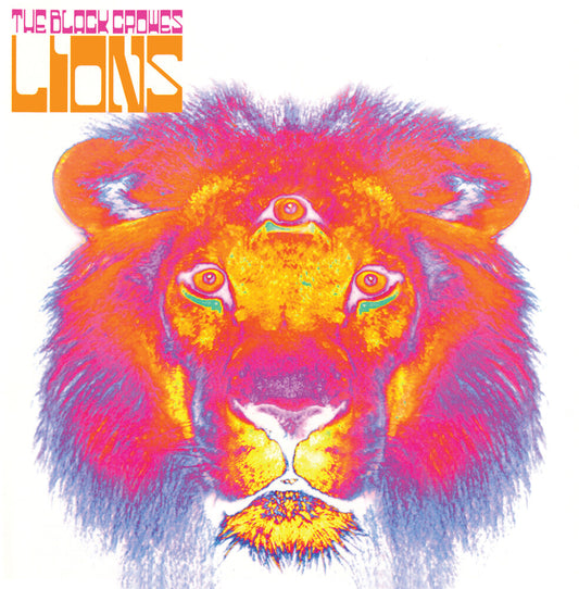 the album cover for Black Crowes - Lions [Clear Vinyl] [Limited Edition] (Org) (Aniv)
