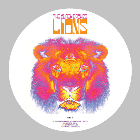 the album cover for Black Crowes - Lions [Limited Edition] (Pict) (Aniv)
