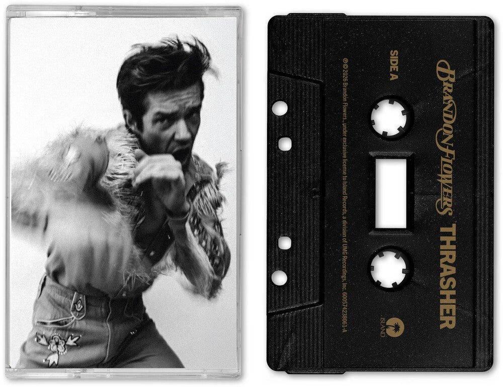 the album cover for Brandon Flowers - THRASHER