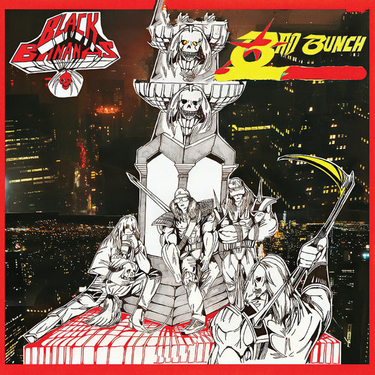 the album cover for Black Bananas - Bad Bunch - Red [Colored Vinyl] (Red)