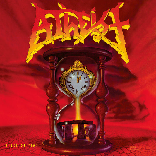 the album cover for Atheist - Piece Of Time [Colored Vinyl] (Org) (Uk)