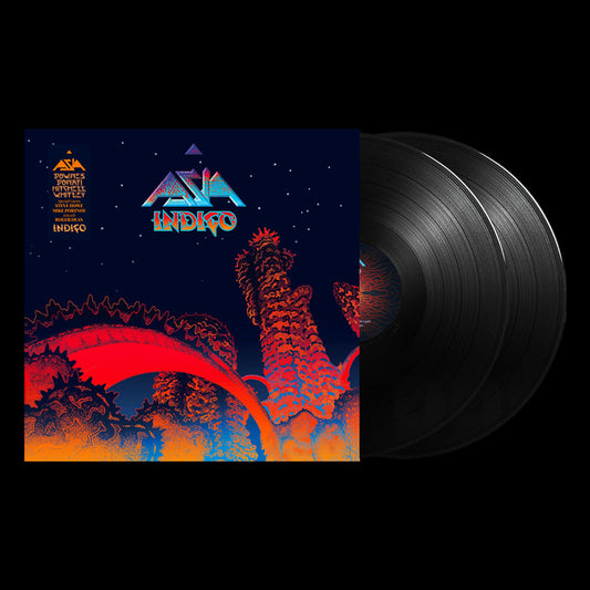 the album cover for Asia - Indigo [Black]