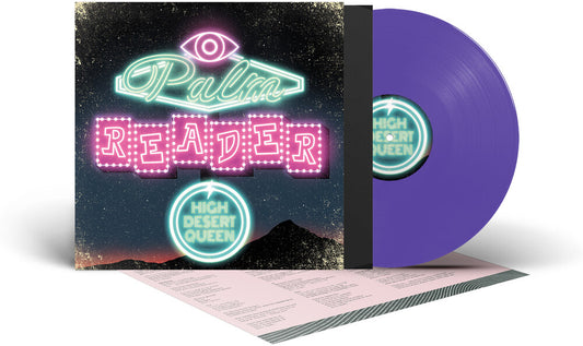 the album cover for High Desert Queen - Palm Reader - Purple [Colored Vinyl] [Limited Edition] (Ofgv) (Purp)
