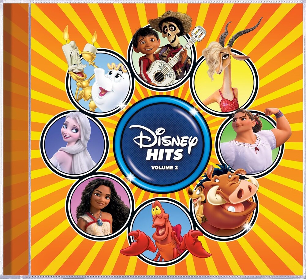the album cover for Various Artists - Disney Hits, Volume 2