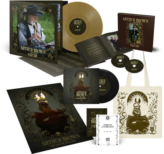 the album cover for Arthur Brown - Nature (Bonus Cd) [Colored Vinyl] (Gate) [Limited Edition] (Ofgv) (Wsv)