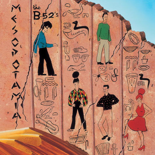 the album cover for B-52's - Ancient Culture: Mesopotamia Revisited (Wcds)