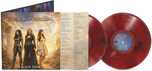 the album cover for Council Of Thirteen - Light Side [Colored Vinyl] (Gate) [Limited Edition] (Red)