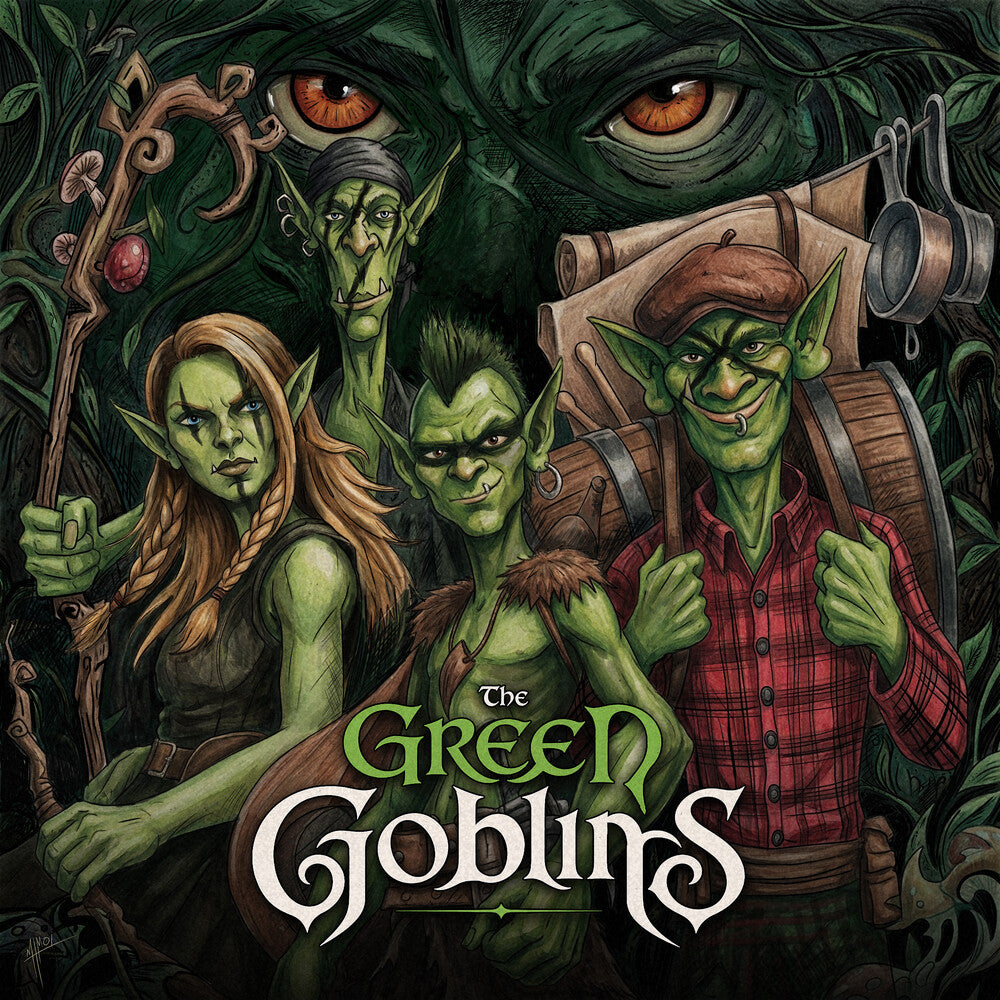the album cover for Green Goblins - Green Goblins [Digipak] (Uk)
