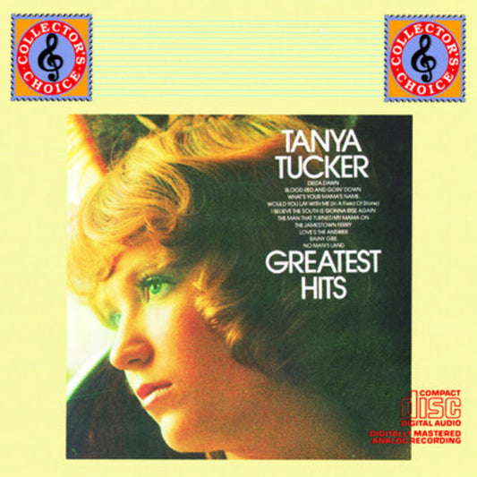 the album cover for Tanya Tucker - Greatest Hits