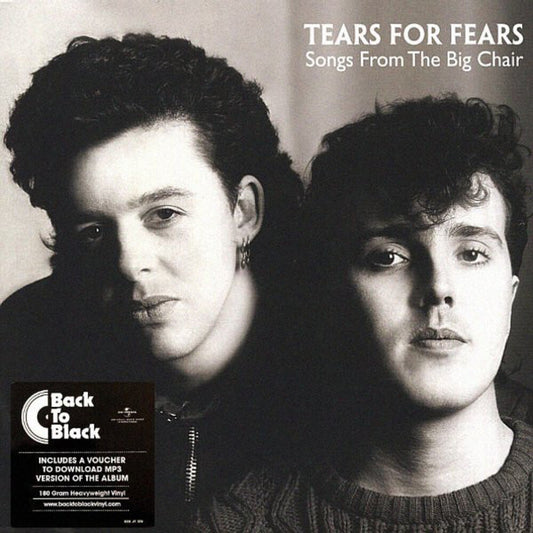 the album cover for Tears For Fears - Songs From The Big Chair: 2014 Remastered Edition [Vinyl]