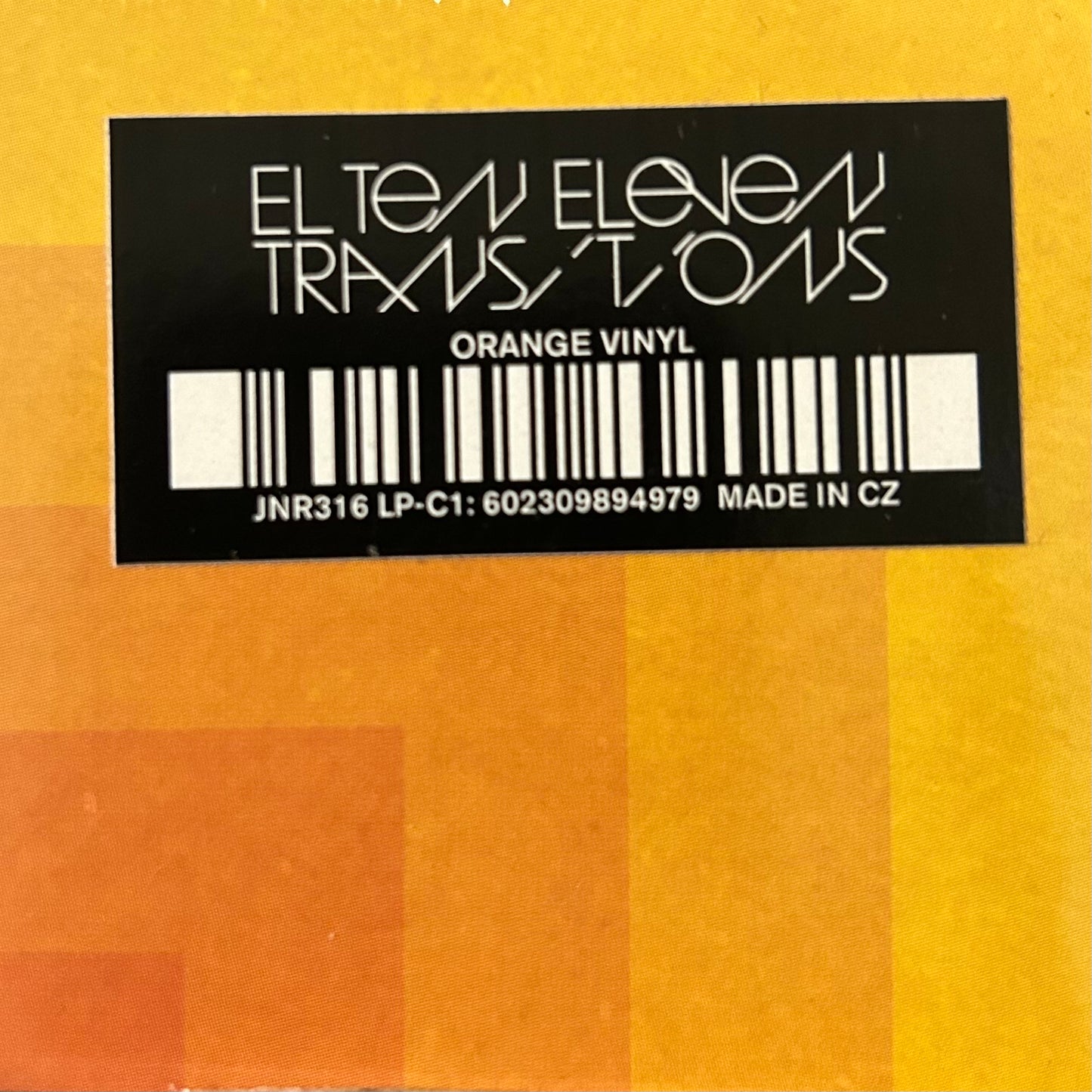 El Ten Eleven - TRANSITIONS (Orange Vinyl) LP