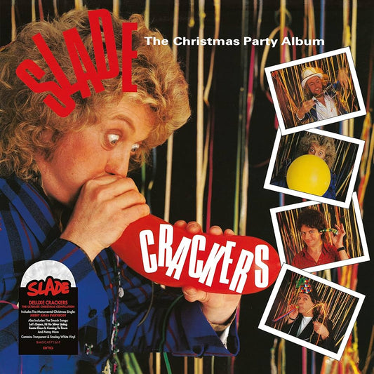 Slade - CRACKERS: The Christmas Party Album LP (transparent, smokey white vinyl)