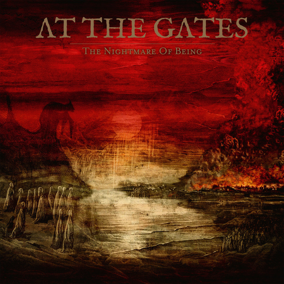 At The Gates - The Nightmare Of Being (Black LP & Poster) [Import]