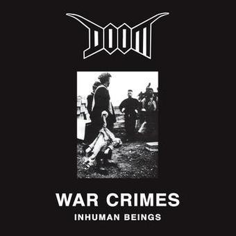 Doom - WAR CRIMES - INHUMAN BEINGS LP