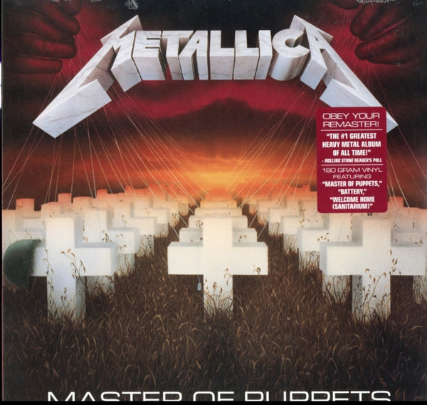METALLICA - MASTER OF PUPPETS (REMASTERED) LP