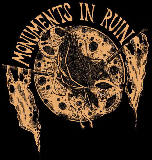 Monuments in Ruin - MIR Bronze Bat T-Shirt